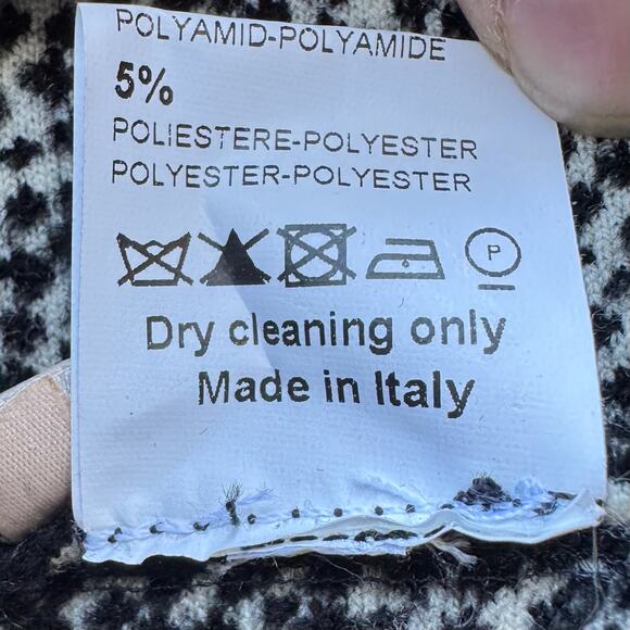 ALAÏA Mouchette Spot-Print A-line Wool-blend Skirt - Picture 8 of 8